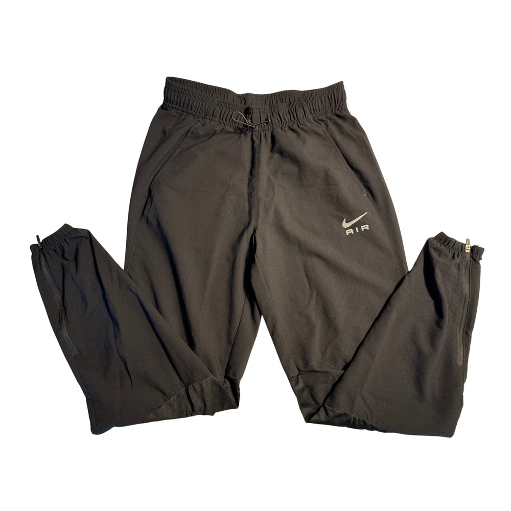 Nike Air Dri-FIT Black Running Pants Joggers DQ6220-010 Womens XS Athleisure Gym